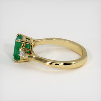 Emerald Ring 1.32 Ct. 18K Yellow Gold Preview