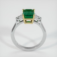 Emerald Ring 3.17 Ct., 18K Yellow White Preview