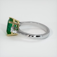 Emerald Ring 3.17 Ct., 18K Yellow White Preview