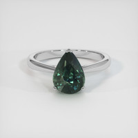 3.27 Ct. Sapphire Ring, Platinum 950 1