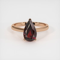 2.18 Ct. Gemstone Ring, 14K Rose Gold 1