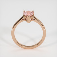 1.21 Ct. Padparadscha Sapphire Ring, 14K Rose Gold 3