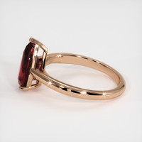 2.18 Ct. Gemstone Ring, 18K Rose Gold 4