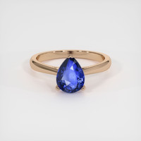 2.02 Ct. Sapphire Ring, 18K Rose Gold 1