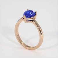 2.02 Ct. Sapphire Ring, 18K Rose Gold 2