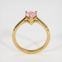 1.21 Ct. Padparadscha Sapphire Ring, 18K Rose Gold 3