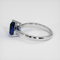 1.79 Ct. Sapphire Ring, 14K White Gold 4