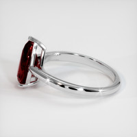 2.18 Ct. Gemstone Ring, 14K White Gold 4