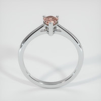 0.79 Ct. Sapphire Ring, 14K White Gold 3
