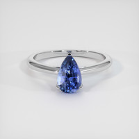 1.49 Ct. Sapphire Ring, 14K White Gold 1
