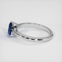 1.43 Ct. Sapphire Ring, 14K White Gold 4
