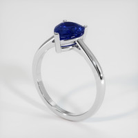 1.52 Ct. Sapphire Ring, 18K White Gold 2