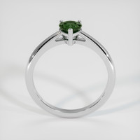 1.05 Ct. Green Sapphire Ring, 18K White Gold 3