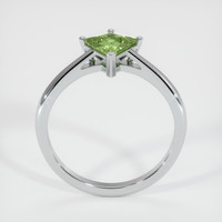 0.86 Ct. Sapphire Ring, 18K White Gold 3