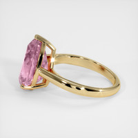5.33 Ct. Pink Tourmaline Ring, 10K Yellow Gold 4