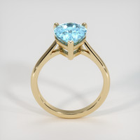 3.00 Ct. Gemstone Ring, 14K Yellow Gold 3