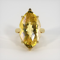 23.29 Ct. Gemstone Ring, 14K Yellow Gold 1