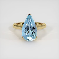 3.80 Ct. Gemstone Ring, 14K Yellow Gold 1