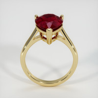 4.03 Ct. Ruby Ring, 14K Yellow Gold 3