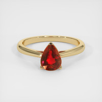 1.18 Ct. Ruby Ring, 14K Yellow Gold 1