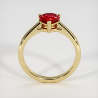 1.26 Ct. Ruby Ring, 14K Yellow Gold 3