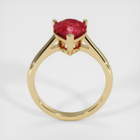 2.03 Ct. Ruby Ring, 14K Yellow Gold 3