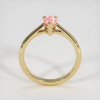 1.08 Ct. Padparadscha Sapphire Ring, 14K Yellow Gold 3
