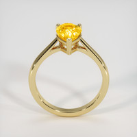 2.51 Ct. Yellow Sapphire Ring, 14K Yellow Gold 3
