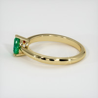 Emerald Ring 0.58 Ct. 18K Yellow Gold Preview