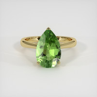 3.39 Ct. Gemstone Ring, 18K Yellow Gold 1