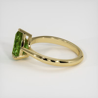 2.03 Ct. Gemstone Ring, 18K Yellow Gold 4