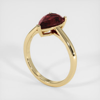 2.18 Ct. Gemstone Ring, 18K Yellow Gold 2