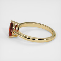 1.18 Ct. Ruby Ring, 18K Yellow Gold 4