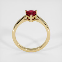 1.10 Ct. Ruby Ring, 18K Yellow Gold 3