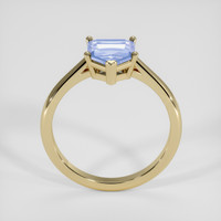 1.10 Ct. Blue Sapphire Ring, 18K Yellow Gold 3