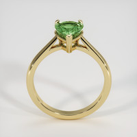 1.89 Ct. Green Sapphire Ring, 18K Yellow Gold 3