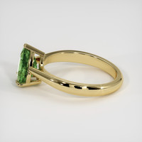 1.89 Ct. Green Sapphire Ring, 18K Yellow Gold 4
