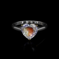 2.00 Ct. Gemstone Ring, 14K Yellow & White 1