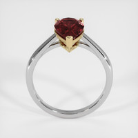 2.18 Ct. Gemstone Ring, 18K Yellow & White 3