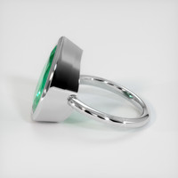 8.60 Ct. Emerald Ring, Platinum 950 4