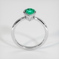 1.20 Ct. Emerald Ring, Platinum 950 3