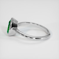 1.20 Ct. Emerald Ring, Platinum 950 4