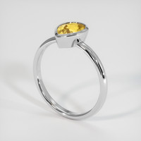 1.27 Ct. Gemstone Ring, Platinum 950 2