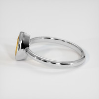 1.27 Ct. Gemstone Ring, Platinum 950 4