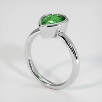 1.70 Ct. Gemstone Ring, Platinum 950 2