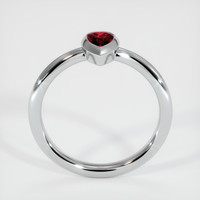 0.38 Ct. Ruby Ring, Platinum 950 3