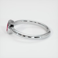 0.38 Ct. Ruby Ring, Platinum 950 4