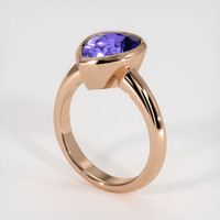 2.31 Ct. Gemstone Ring, 14K Rose Gold 2