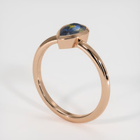 1.07 Ct. Bi Color Sapphire Ring, 14K Rose Gold 2