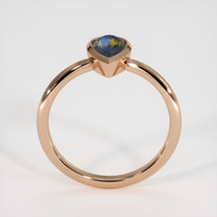 1.07 Ct. Bi Color Sapphire Ring, 14K Rose Gold 3